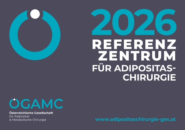 ÖGAMC – Referenzzentrum für Adipositas-Chirurgie 2026, Österreichische Gesellschaft für Adipositas & Metabolische Chirurgie